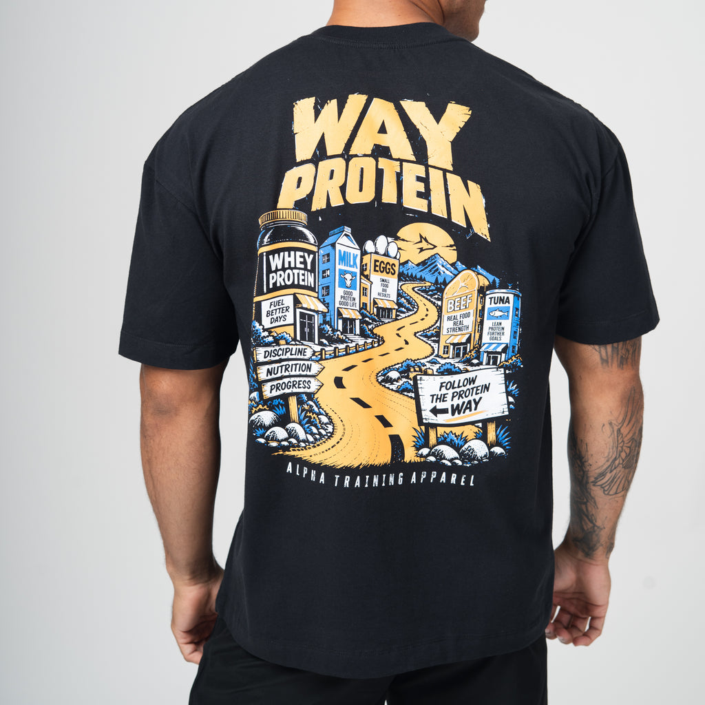 Camiseta Oversized Way Preto