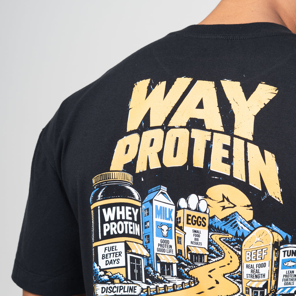 Camiseta Oversized Way Preto