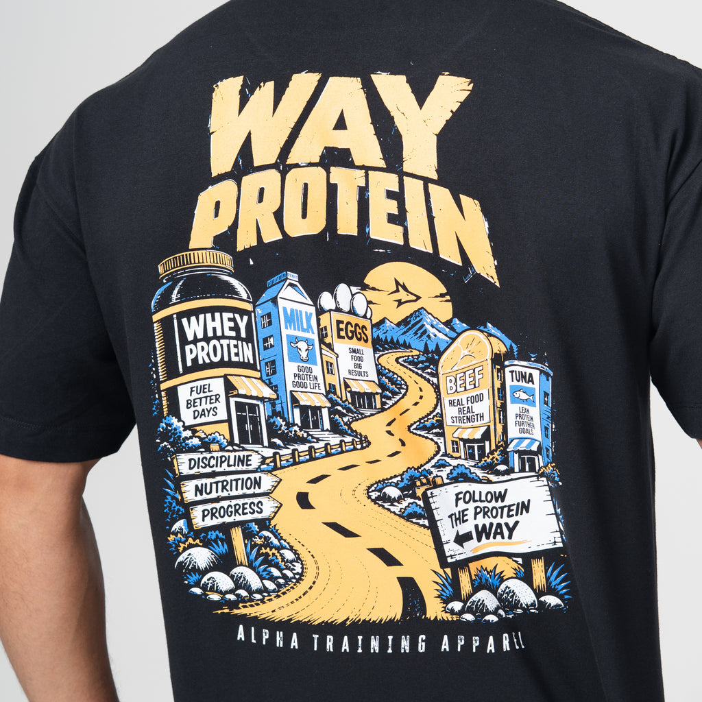 Camiseta Oversized Way Preto