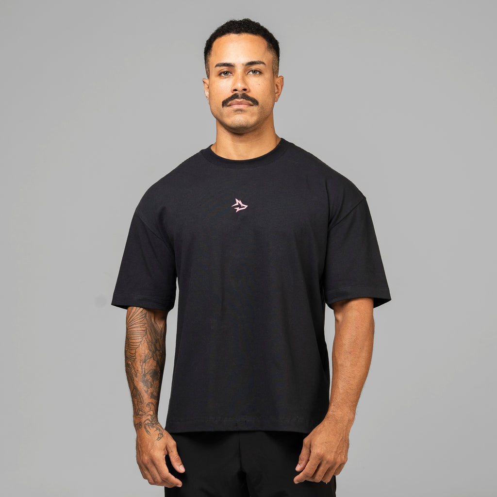 Camiseta Oversized Wolf Gainz Preto