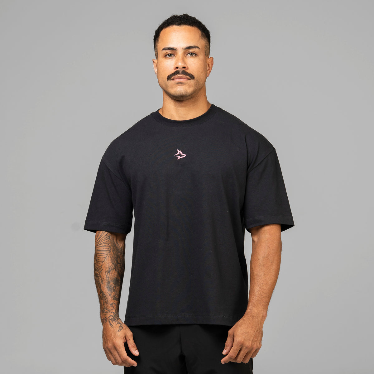 Camiseta Oversized Wolf Gainz Preto
