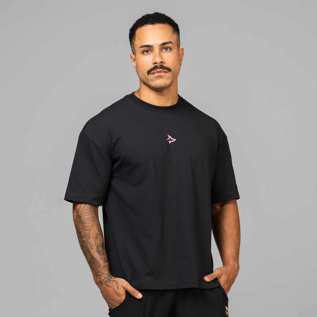 Camiseta Oversized Wolf Gainz Preto