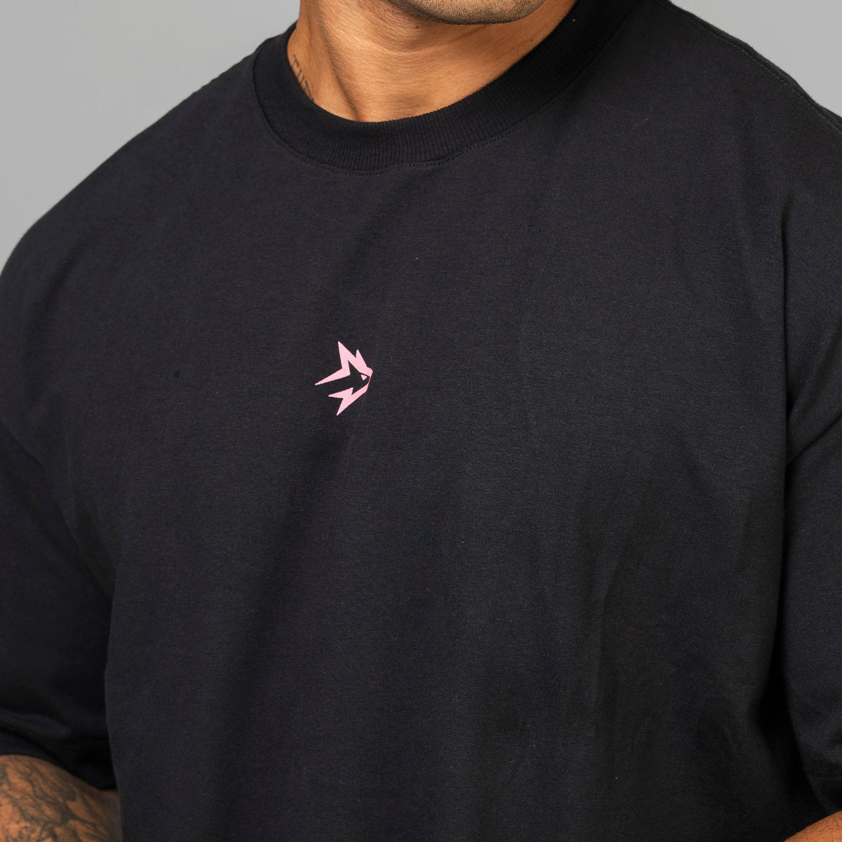 Camiseta Oversized Wolf Gainz Preto