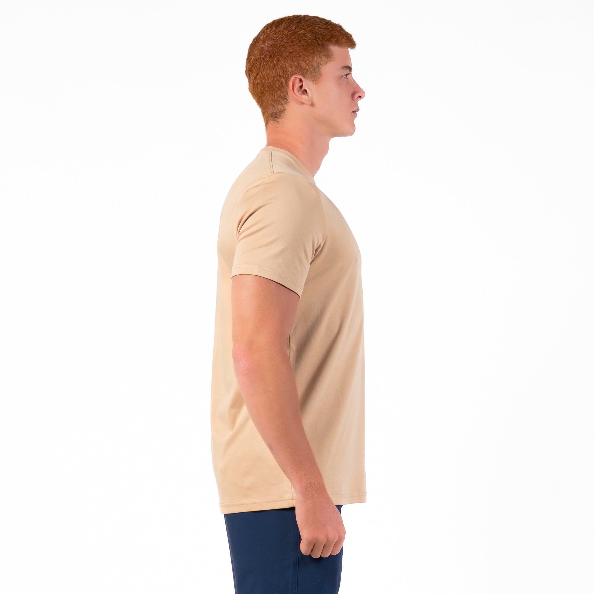 Camiseta Pima Lupus Bege