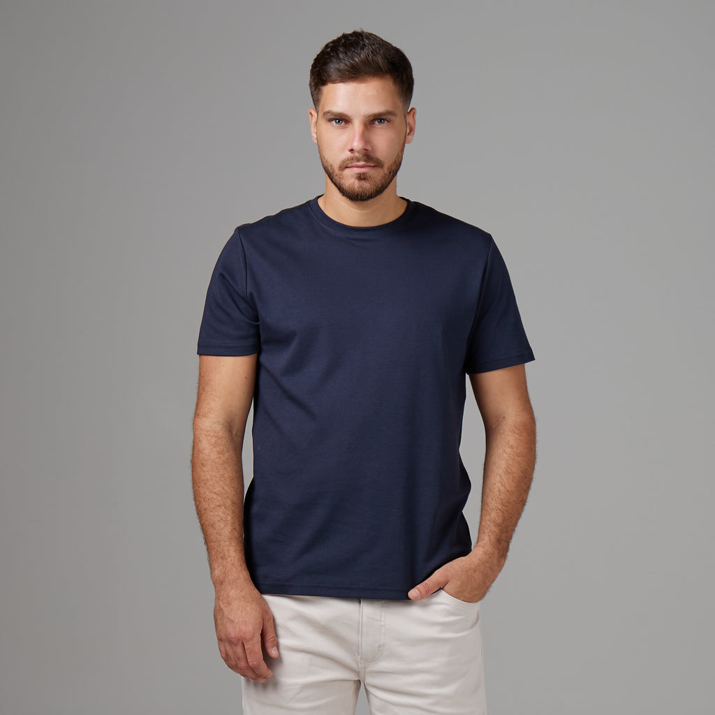 Camiseta Pima Lupus Marinho