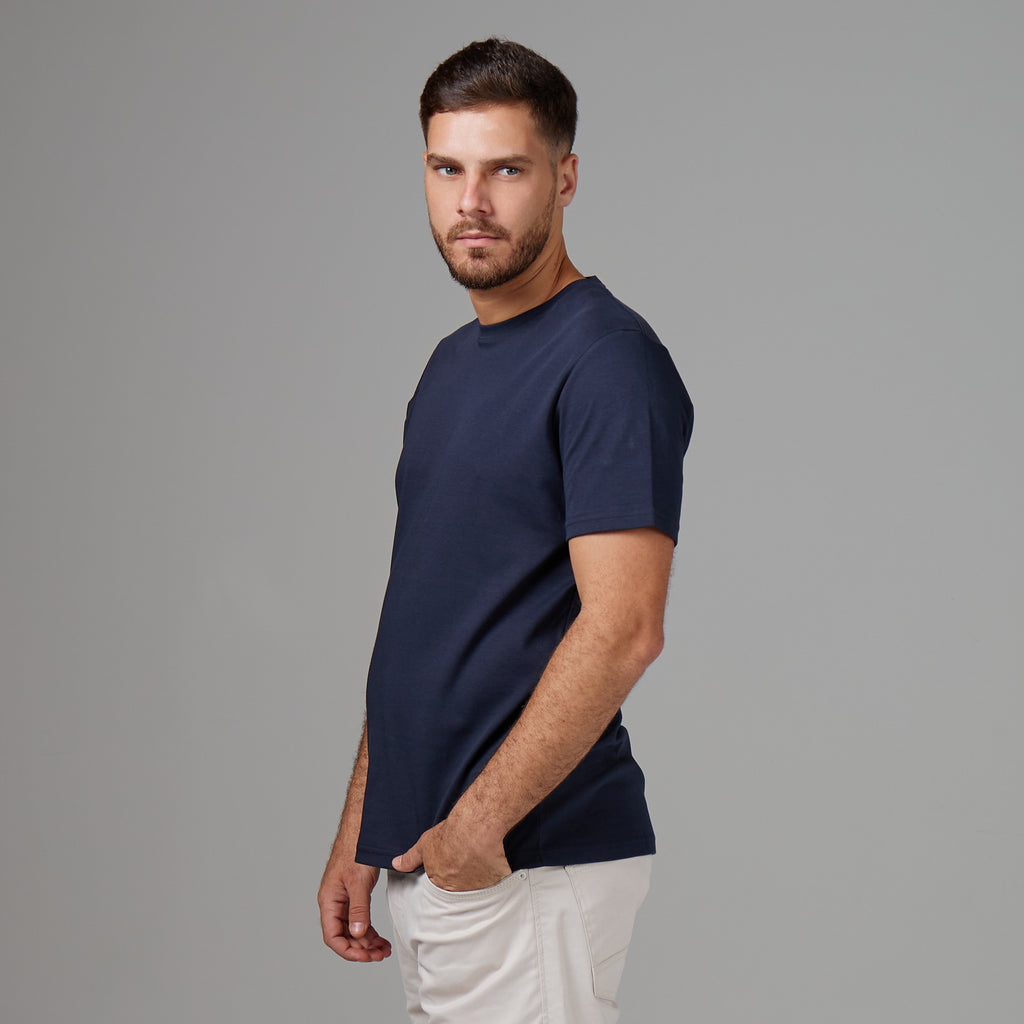 Camiseta Pima Lupus Marinho