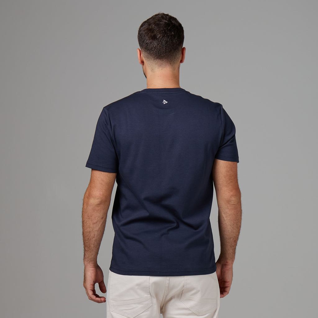 Camiseta Pima Lupus Marinho