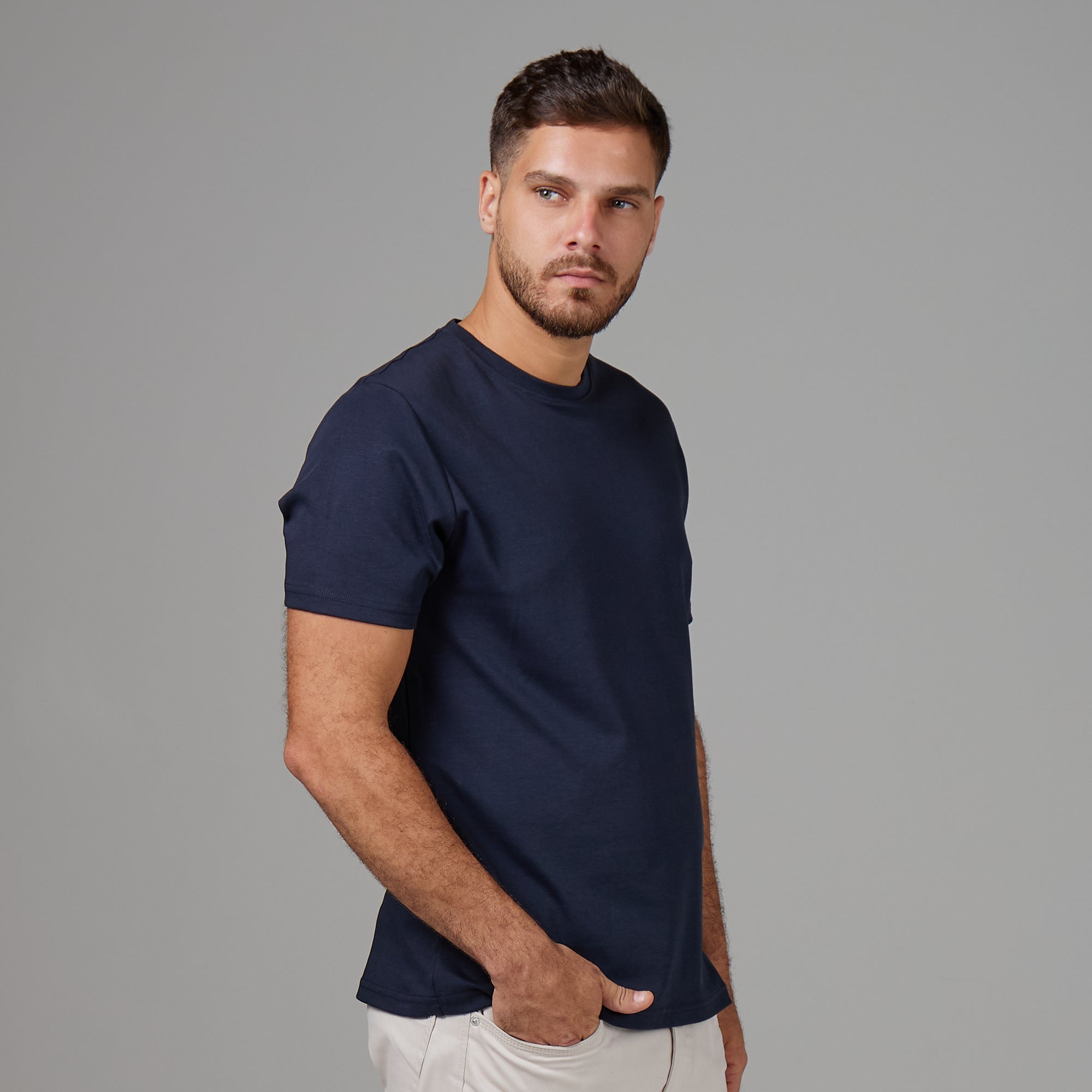 Camiseta Pima Lupus Marinho