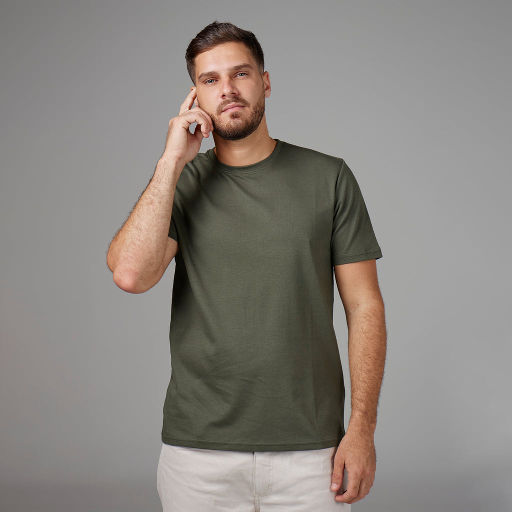 Camiseta Pima Lupus Verde