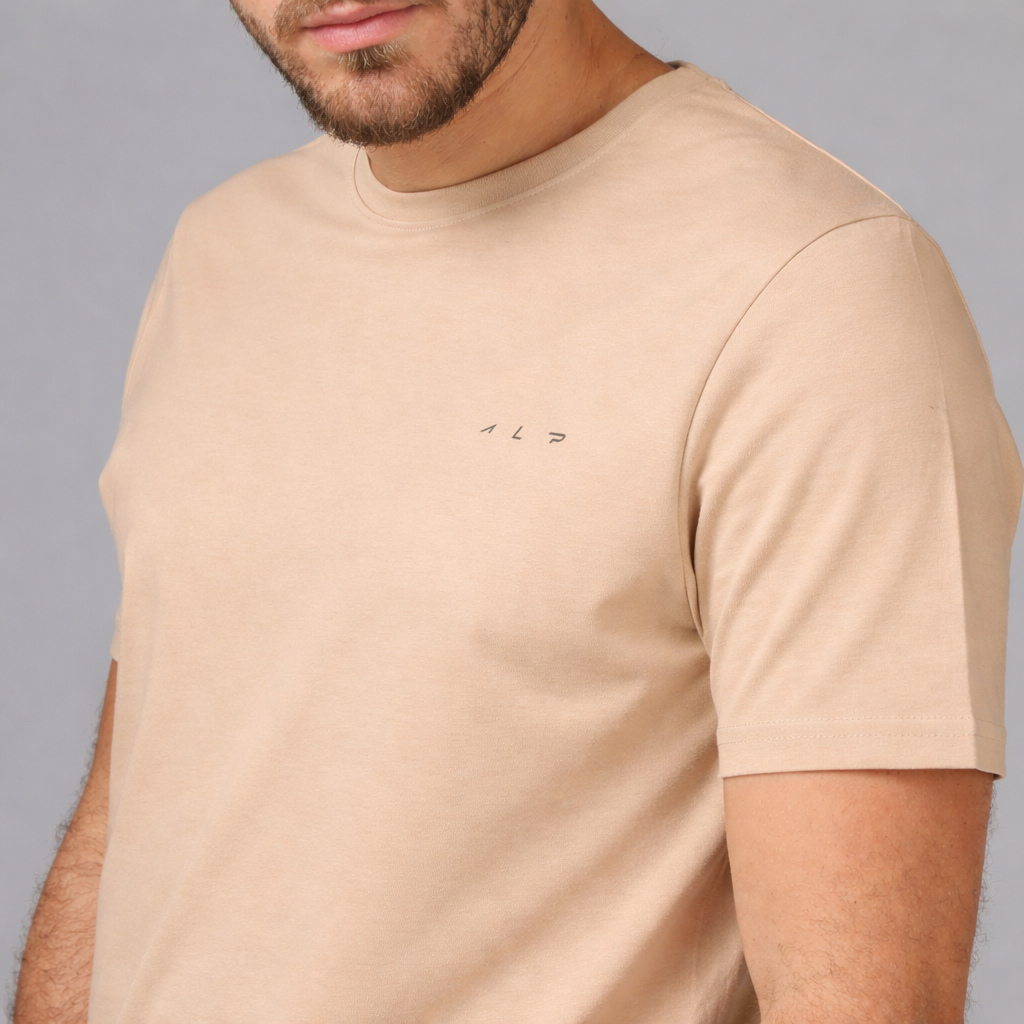 Camiseta Pima Urban Bege