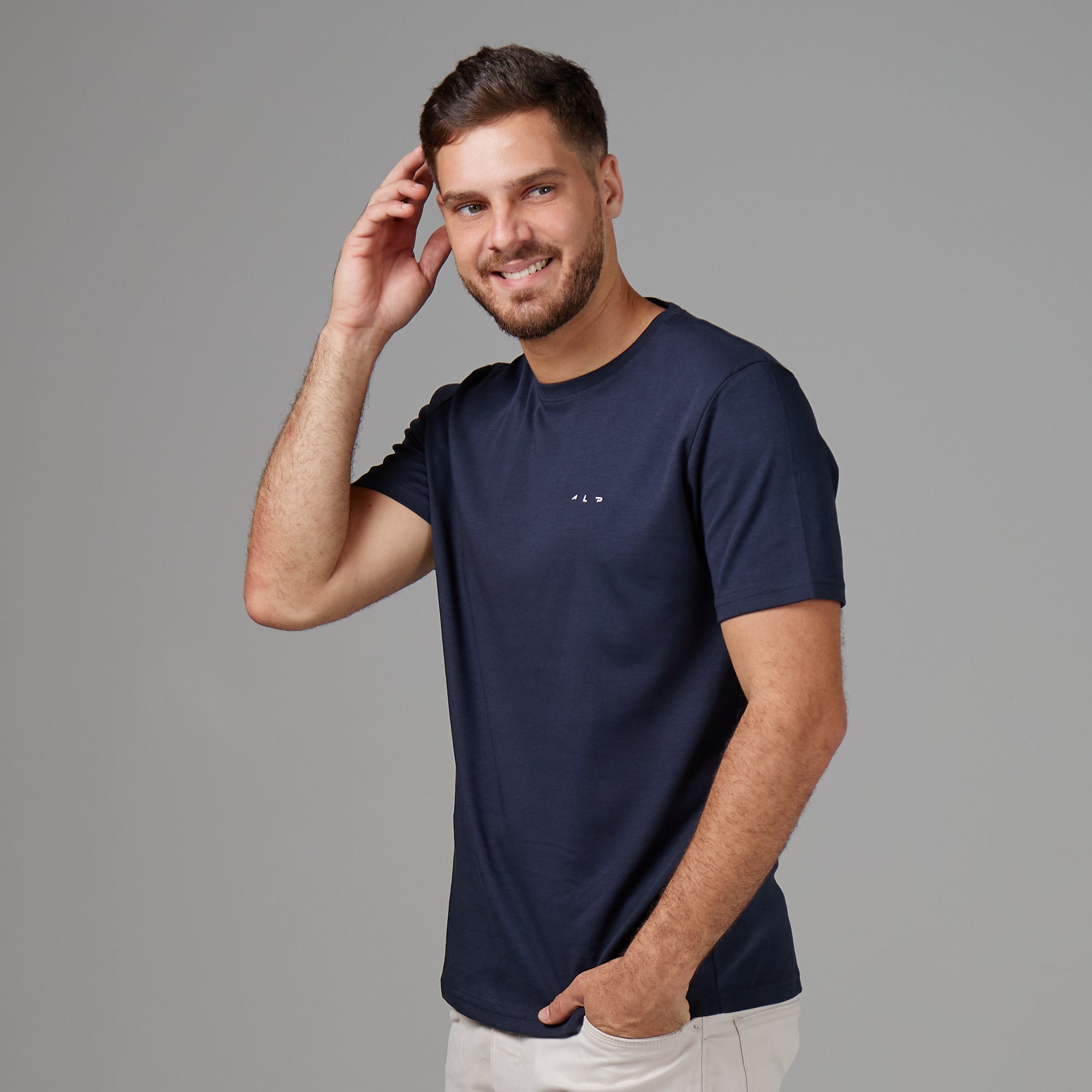 Camiseta Pima Urban Marinho