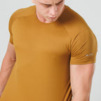 Camiseta Poliamida Arm Fluid Âmbar
