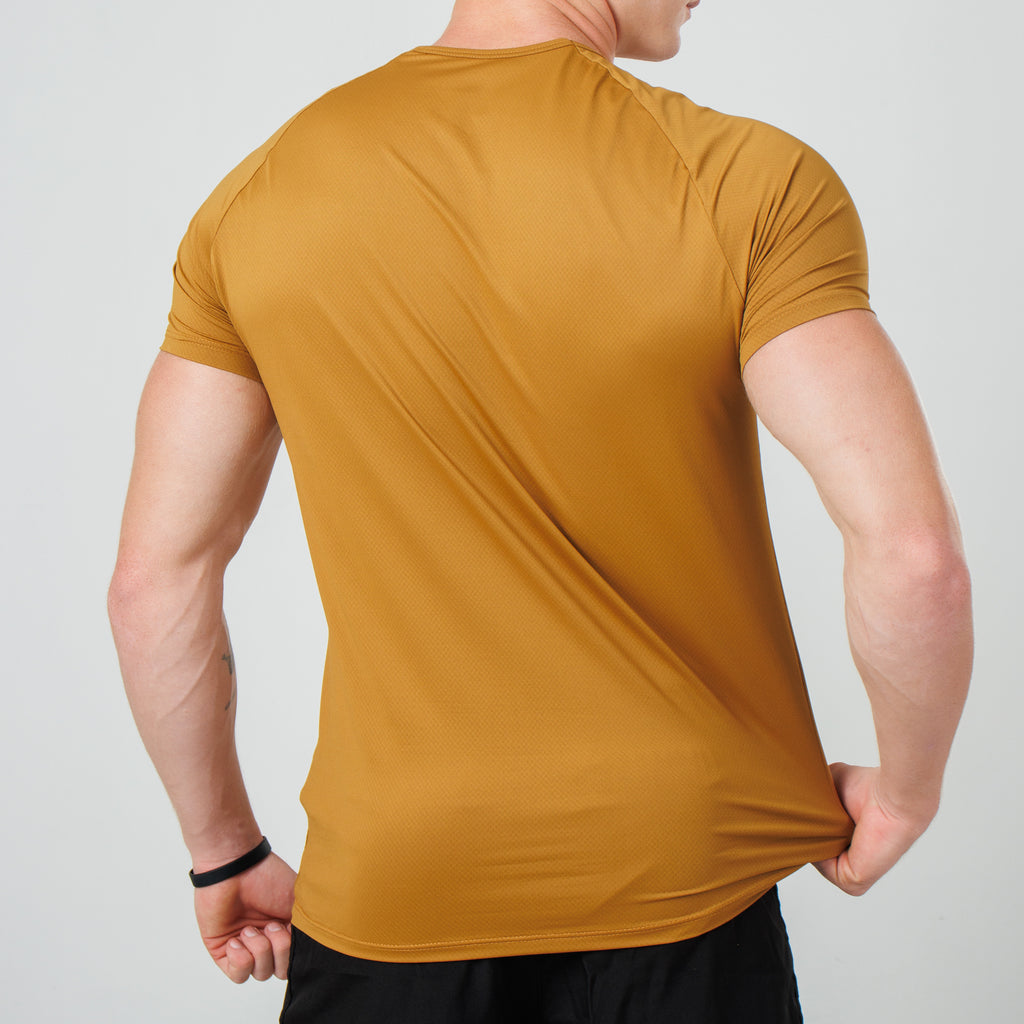 Camiseta Poliamida Arm Fluid Âmbar