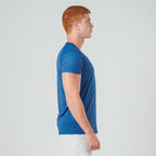Camiseta Poliamida Arm Fluid Azul California