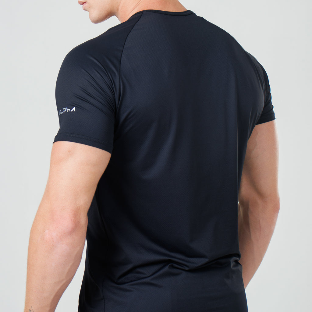 Camiseta Poliamida Arm Fluid Preto