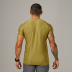 Camiseta Poliamida Arm Fluid Verde Pinho