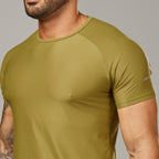 Camiseta Poliamida Arm Fluid Verde Pinho