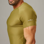 Camiseta Poliamida Arm Fluid Verde Pinho