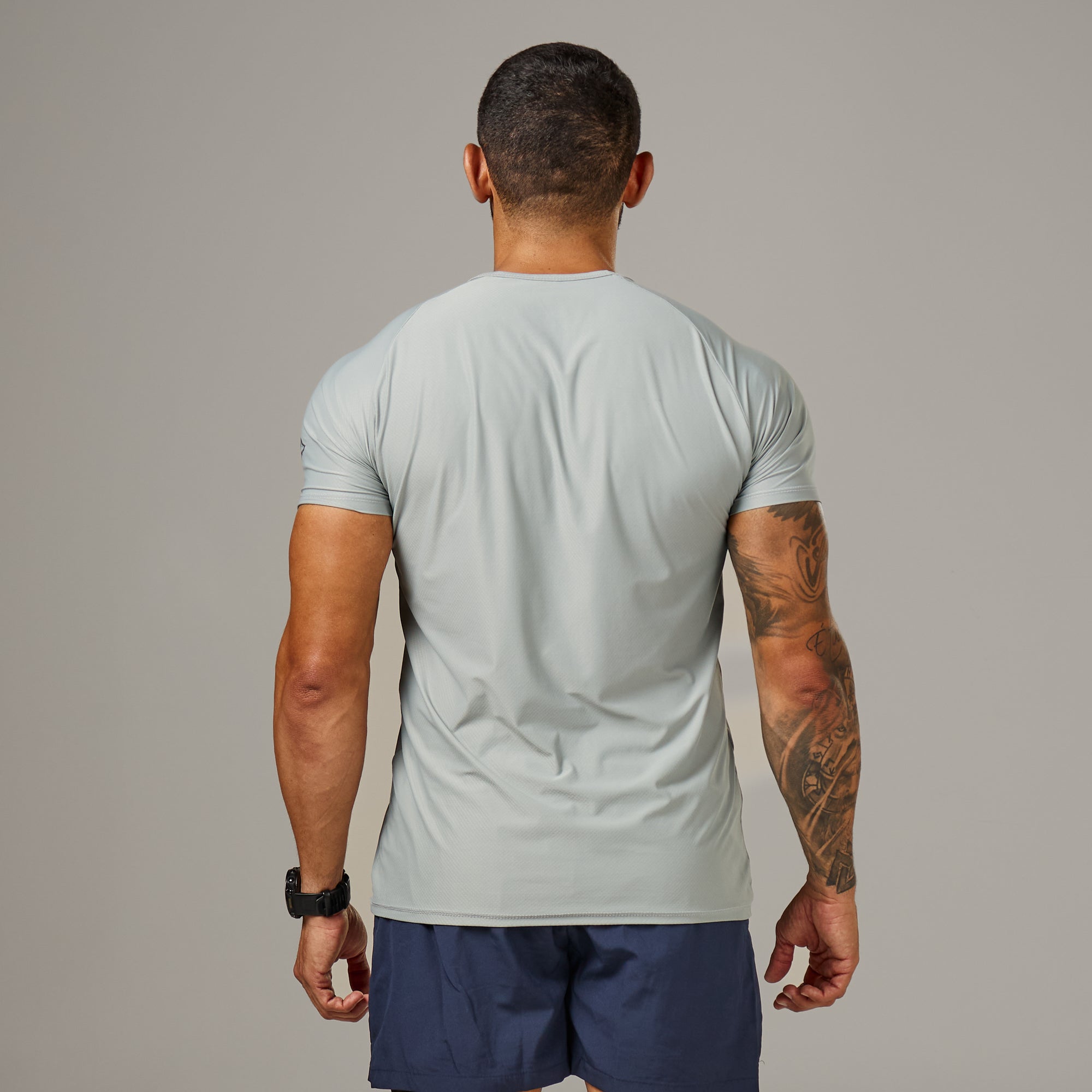 Camiseta Poliamida Arm Lupus Cinza Gelo