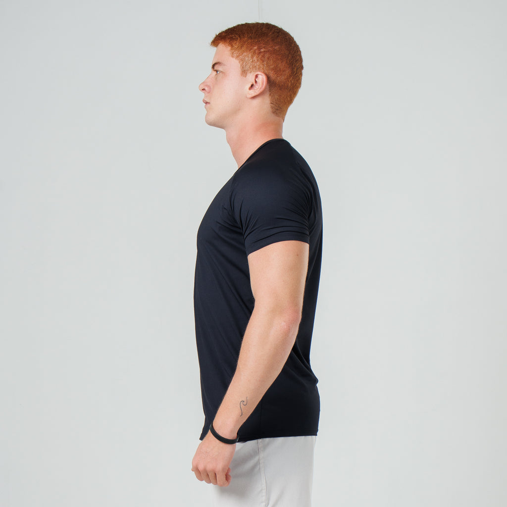 Camiseta Poliamida Core Lupus Preto