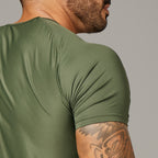 Camiseta Poliamida Core Lupus Verde Musgo