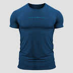 Camiseta Poliamida Fluid Pulse Azul Noturno