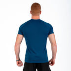Camiseta Poliamida Fluid Pulse Azul Noturno