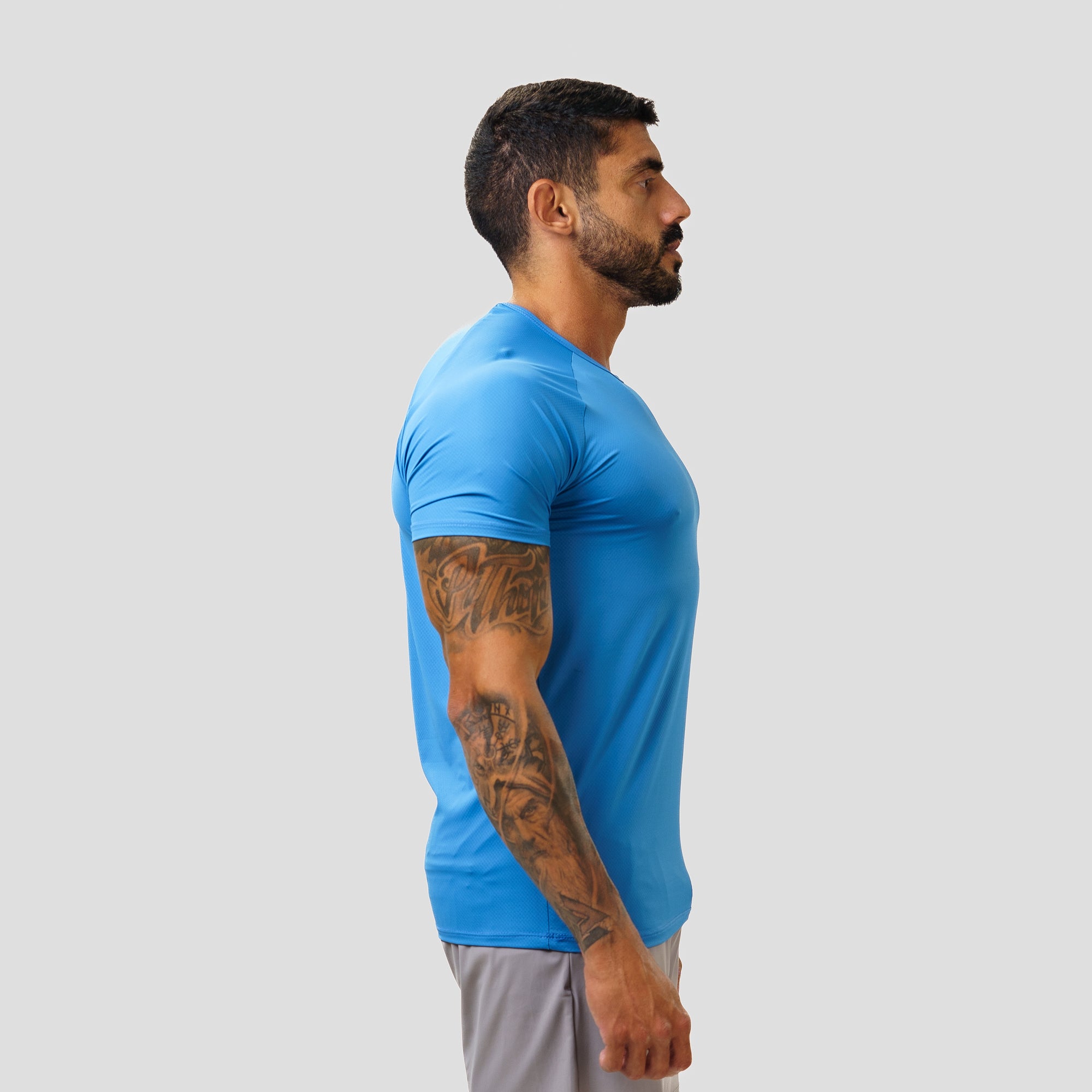Camiseta Poliamida Horizon Flow Azul Céu