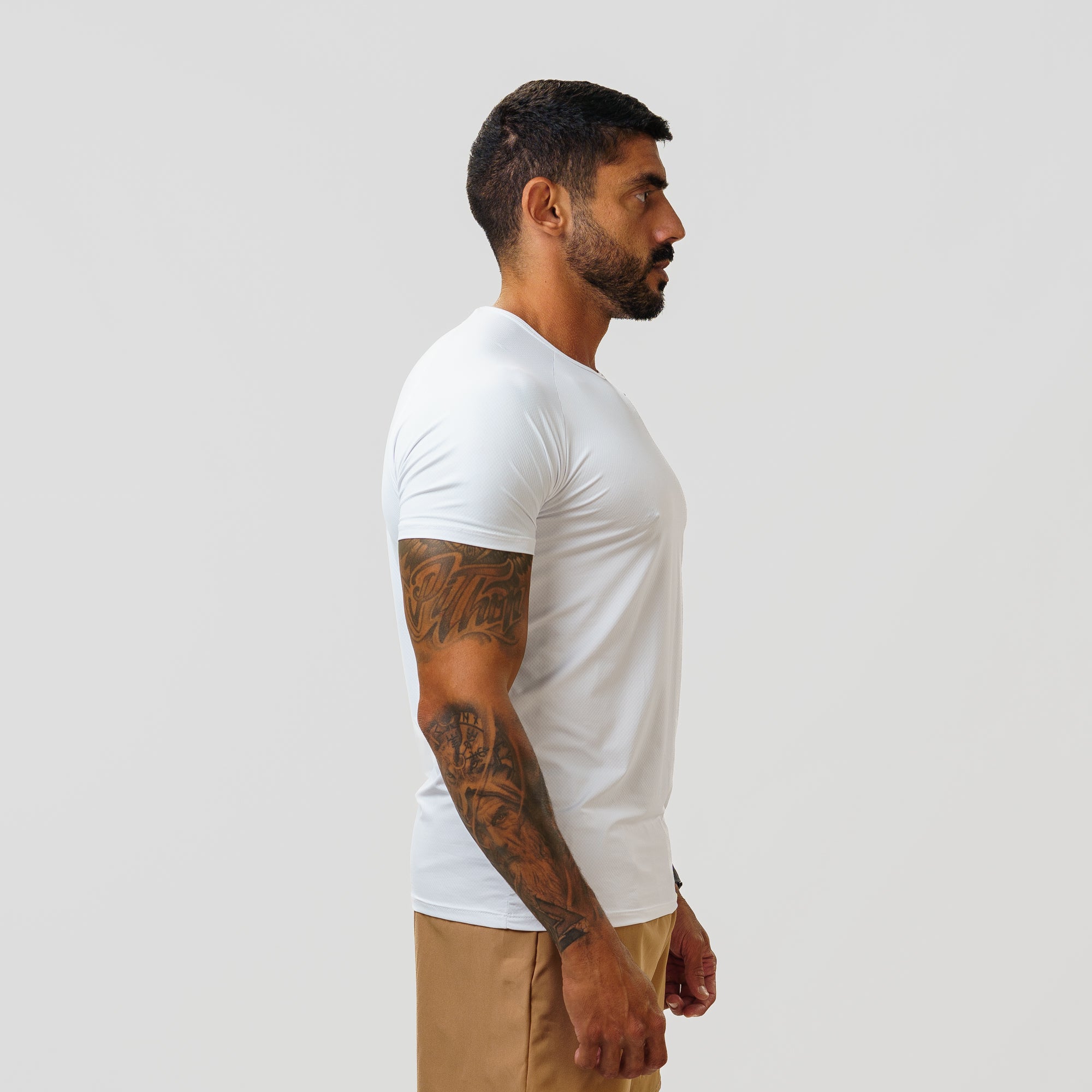 Camiseta Poliamida Horizon Flow Branco
