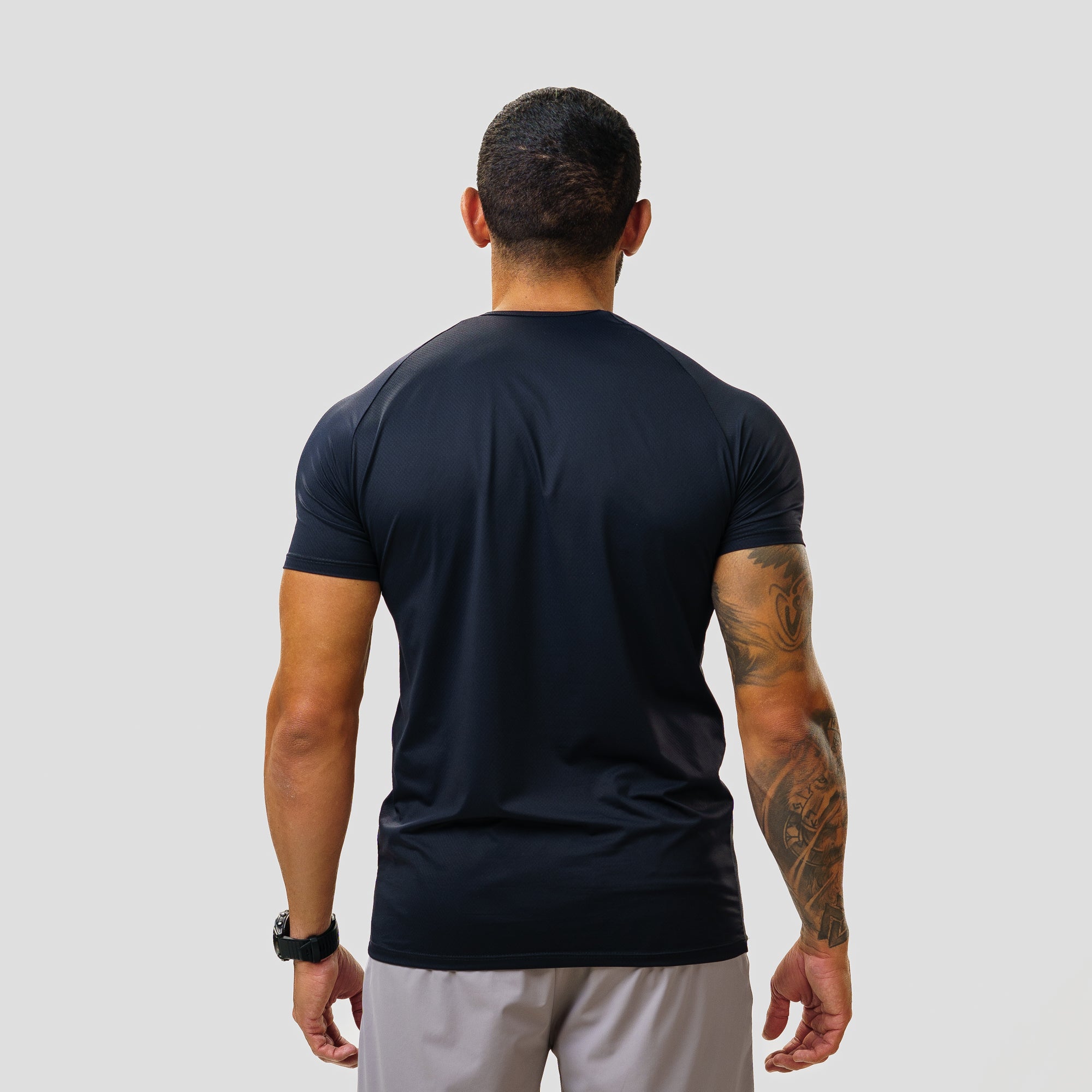 Camiseta Poliamida Horizon Flow Preto