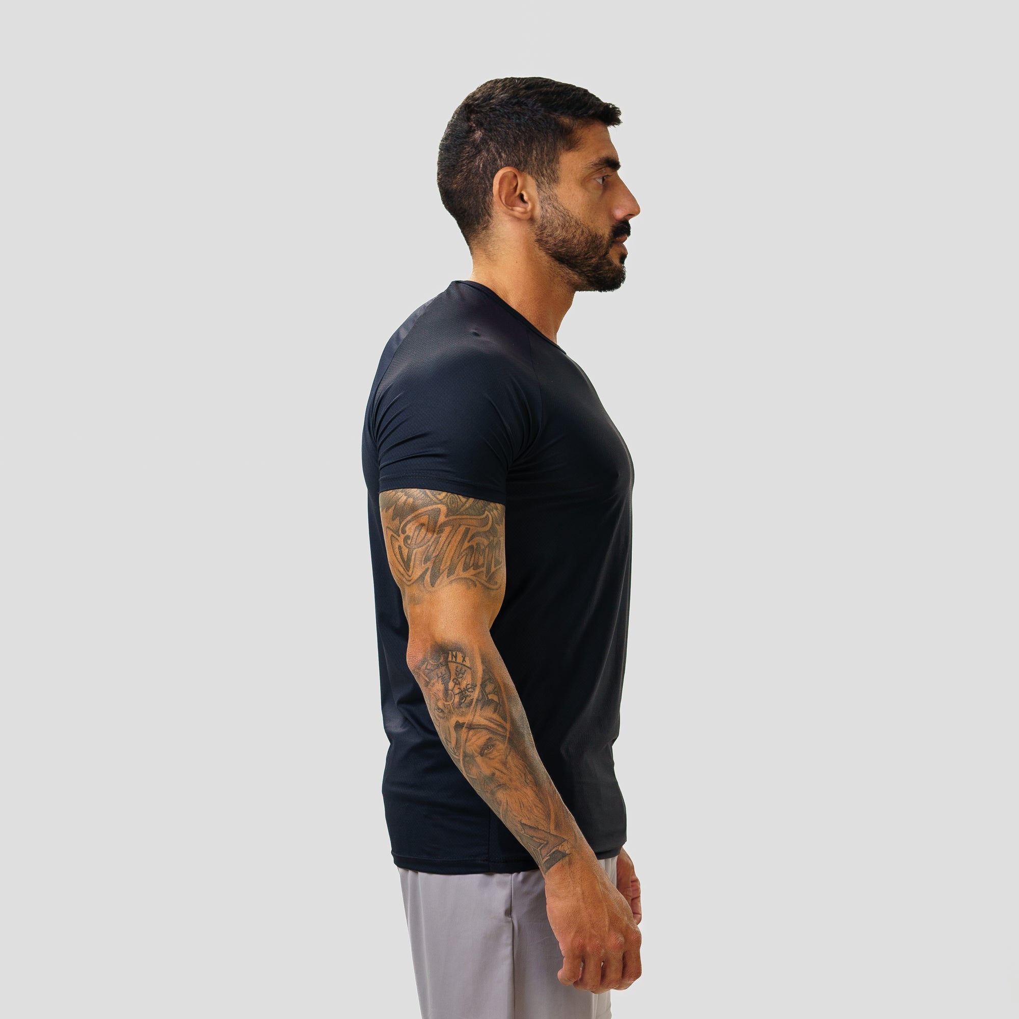 Camiseta Poliamida Horizon Flow Preto