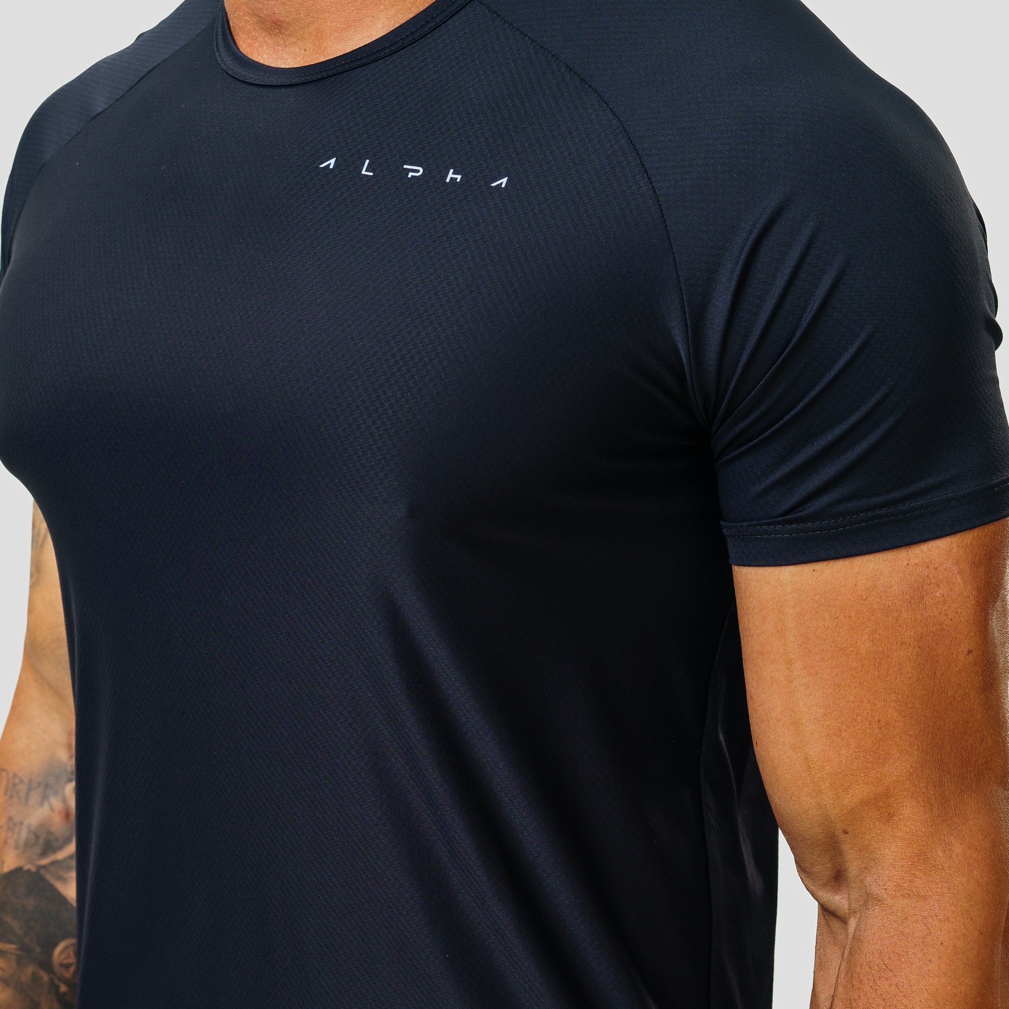 Camiseta Poliamida Horizon Flow Preto