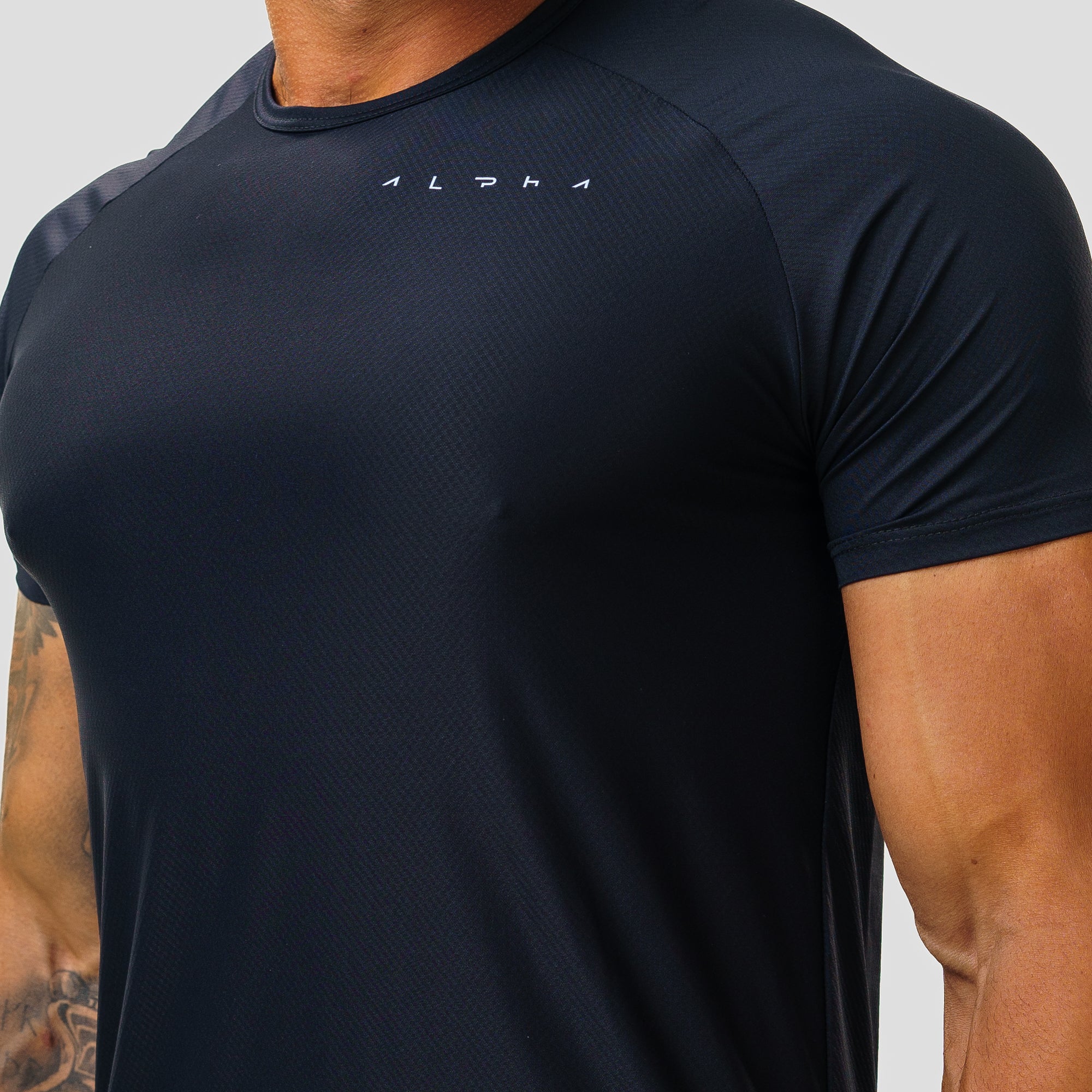 Camiseta Poliamida Horizon Flow Preto