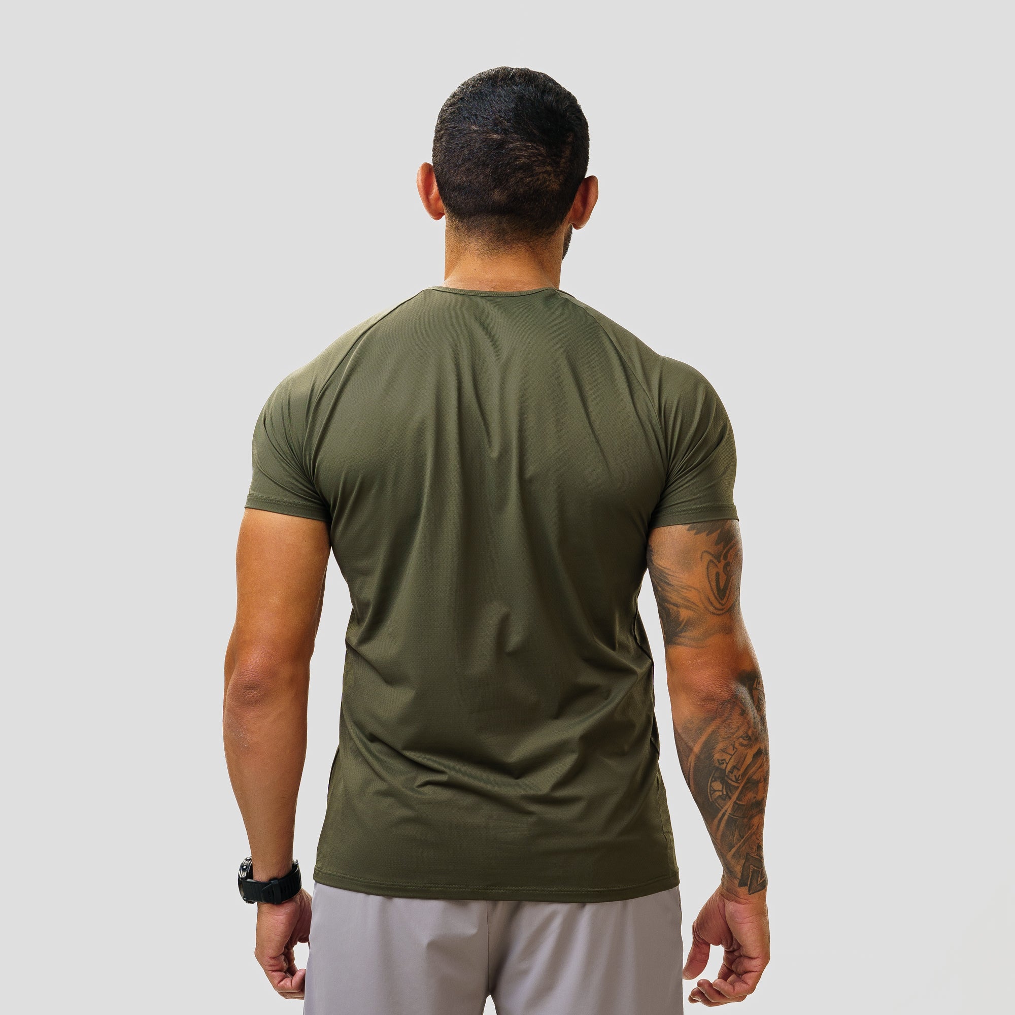 Camiseta Poliamida Lupus Flow Verde Militar