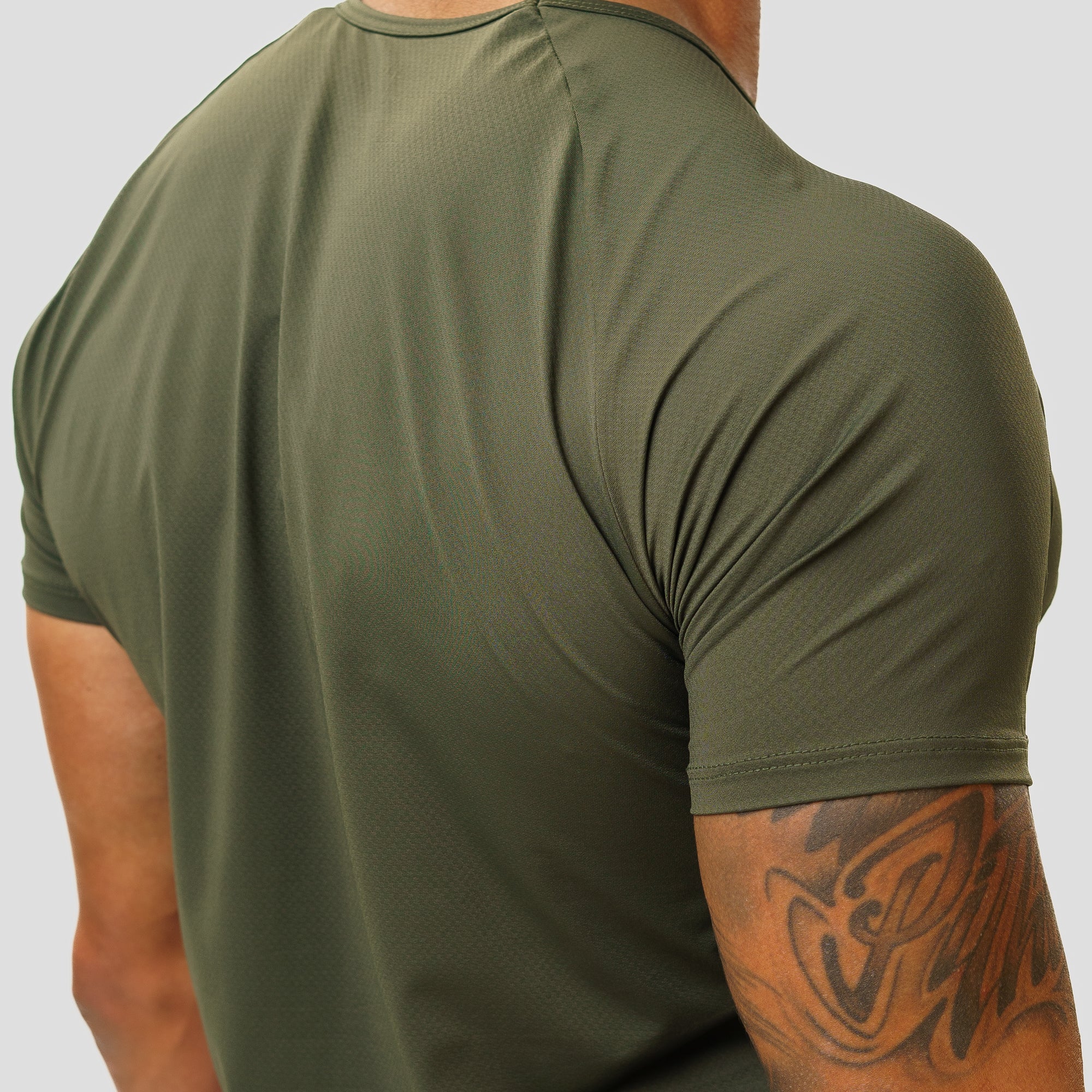 Camiseta Poliamida Lupus Flow Verde Militar