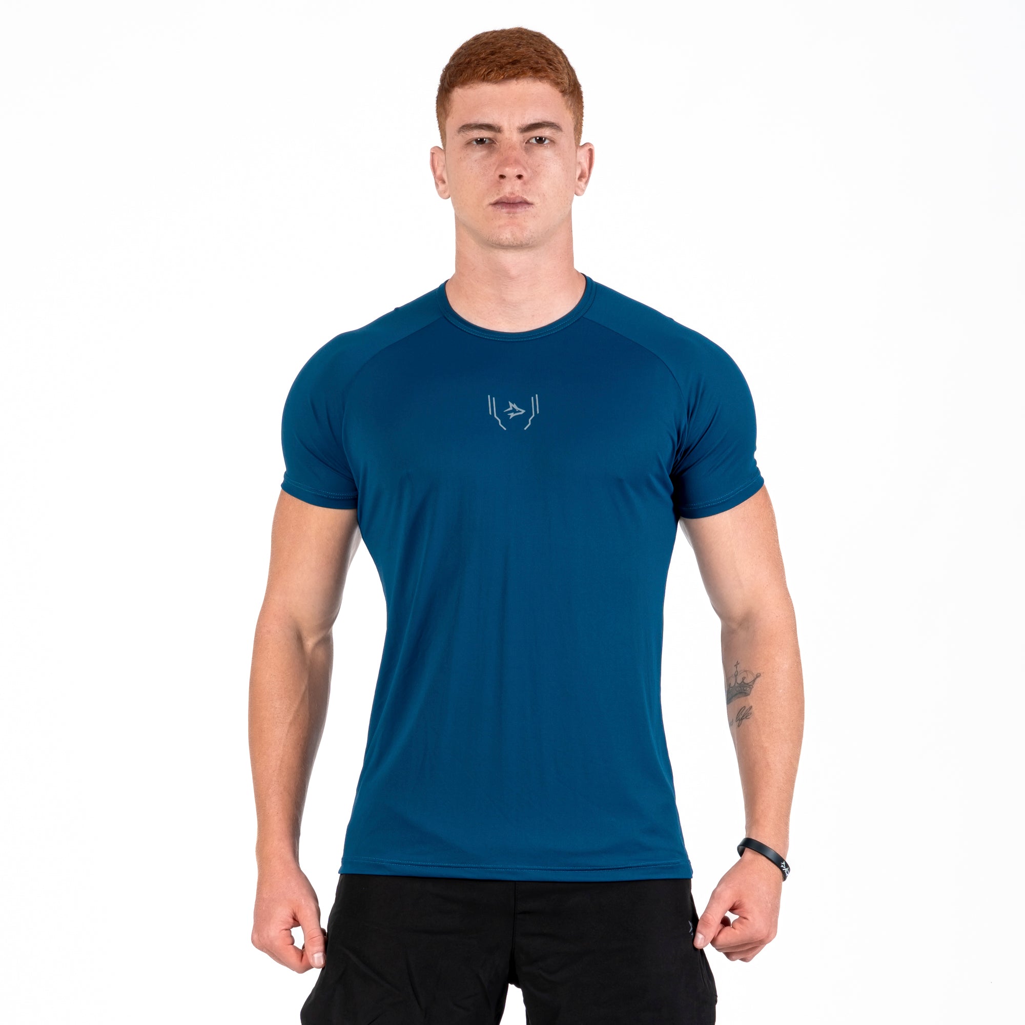 Camiseta Poliamida Lupus Pulse Azul Noturno