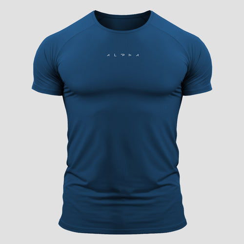 Camiseta Poliamida New Horizon Azul Noturno