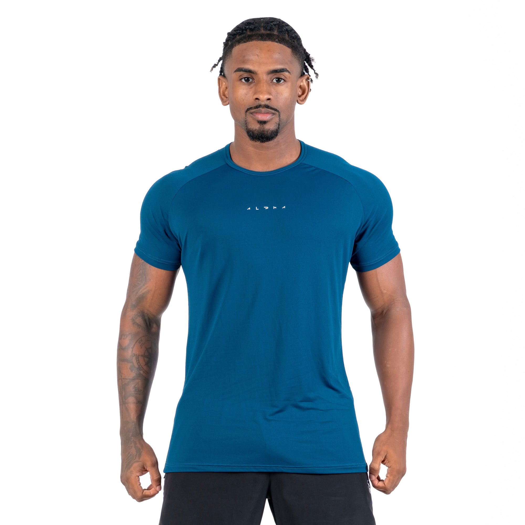 Camiseta Poliamida New Horizon Azul Noturno