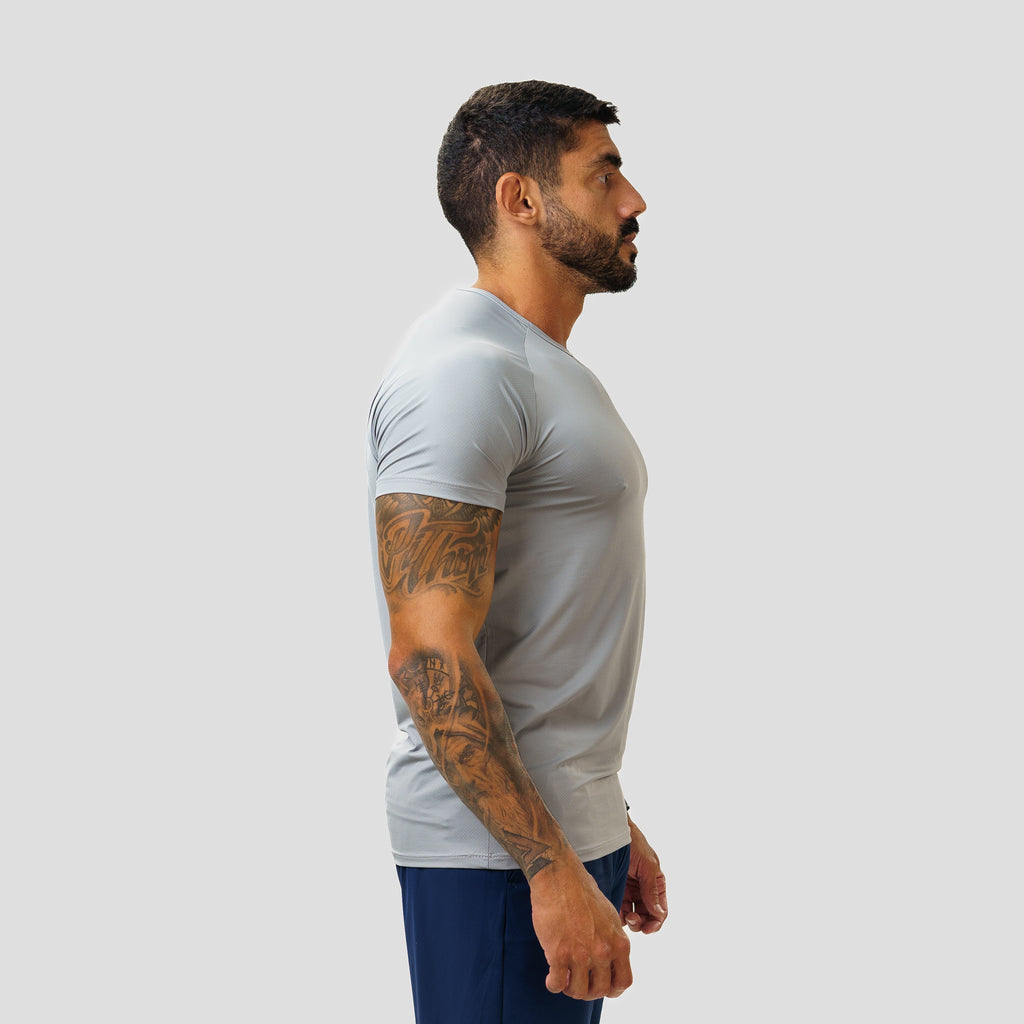 Camiseta Poliamida New Lupus Cinza Gelo