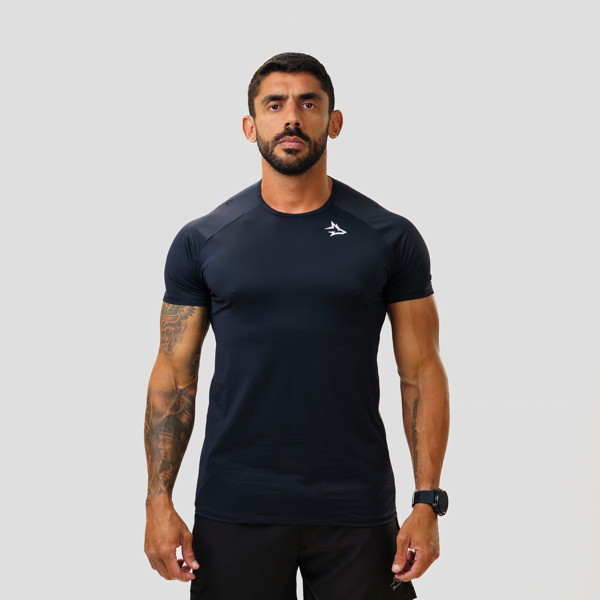 Camiseta Poliamida New Lupus Preto