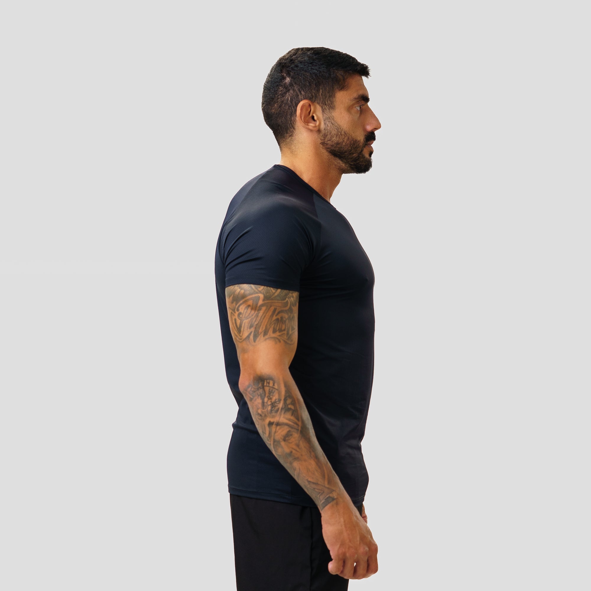 Camiseta Poliamida New Lupus Preto
