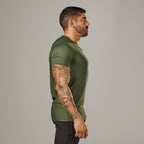 Camiseta Poliamida New Lupus Verde Musgo