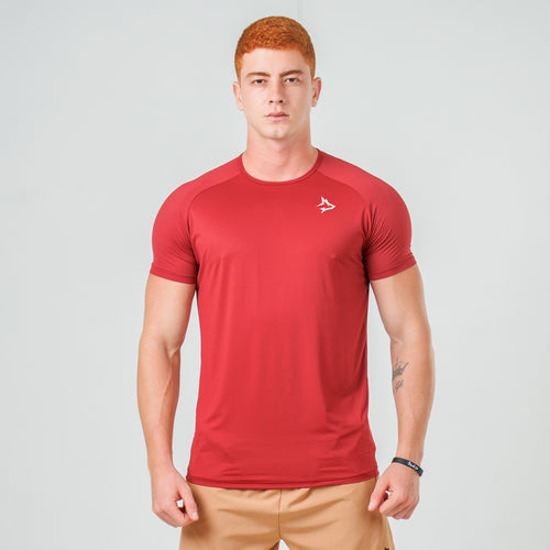 Camiseta Poliamida New Lupus Vermelho Biking