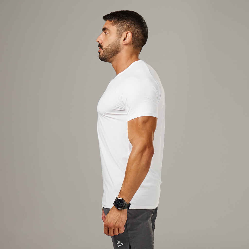 Camiseta Poliamida New Tenacity Branco