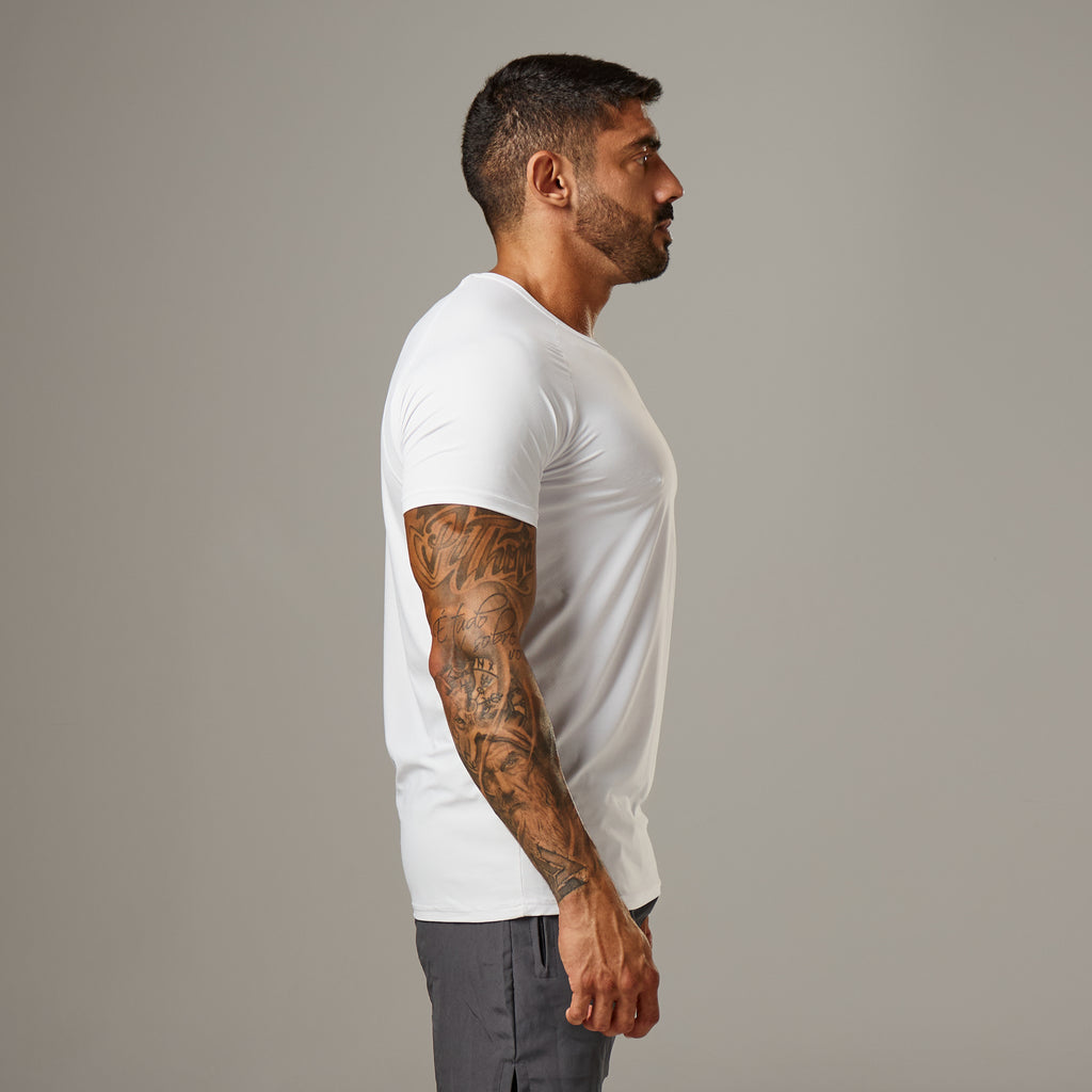 Camiseta Poliamida New Tenacity Branco