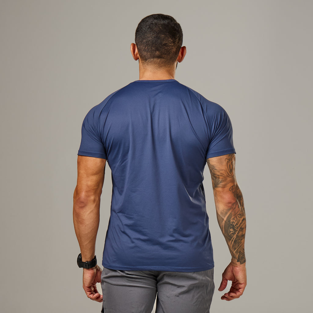 Camiseta Poliamida New Tenacity Marinho