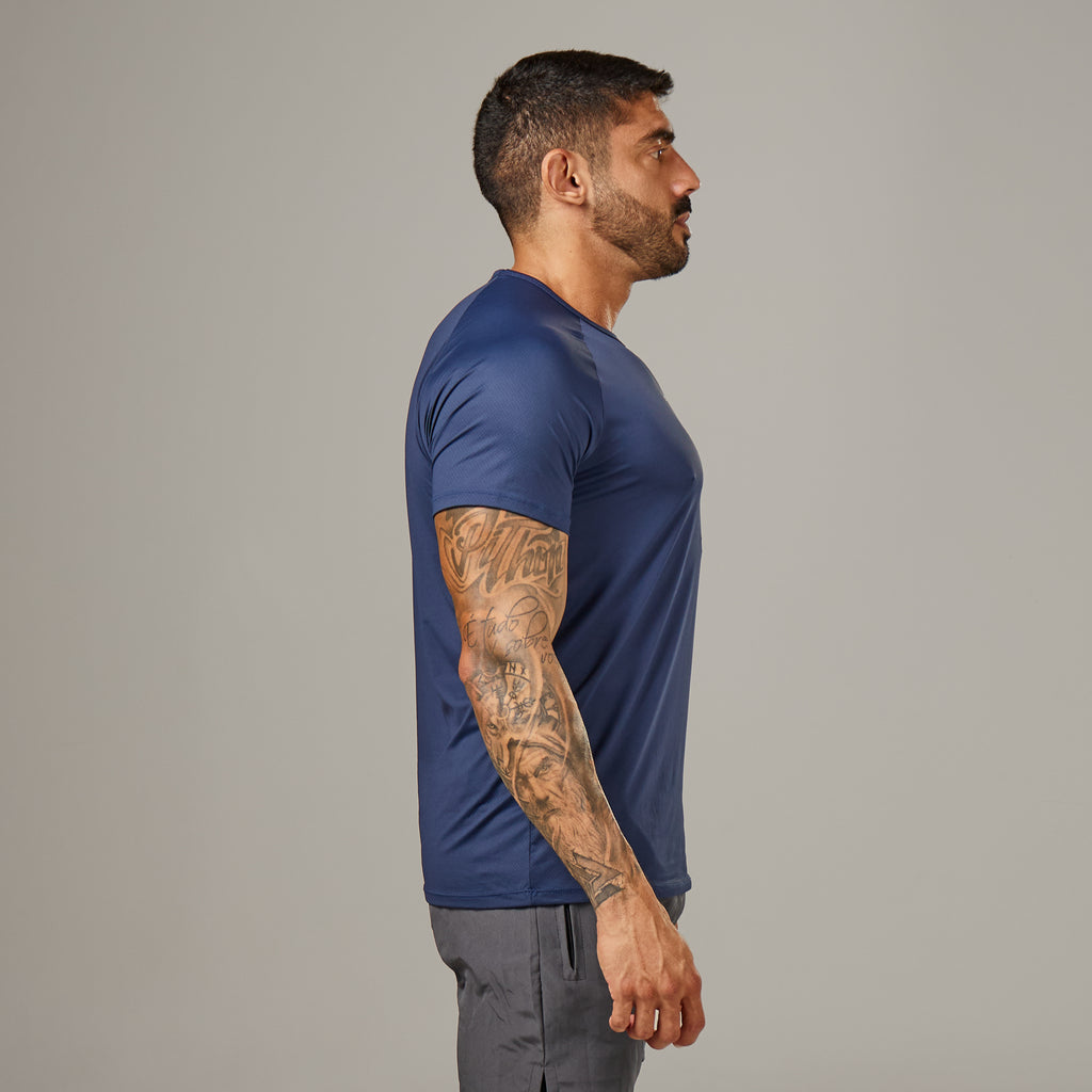 Camiseta Poliamida New Tenacity Marinho
