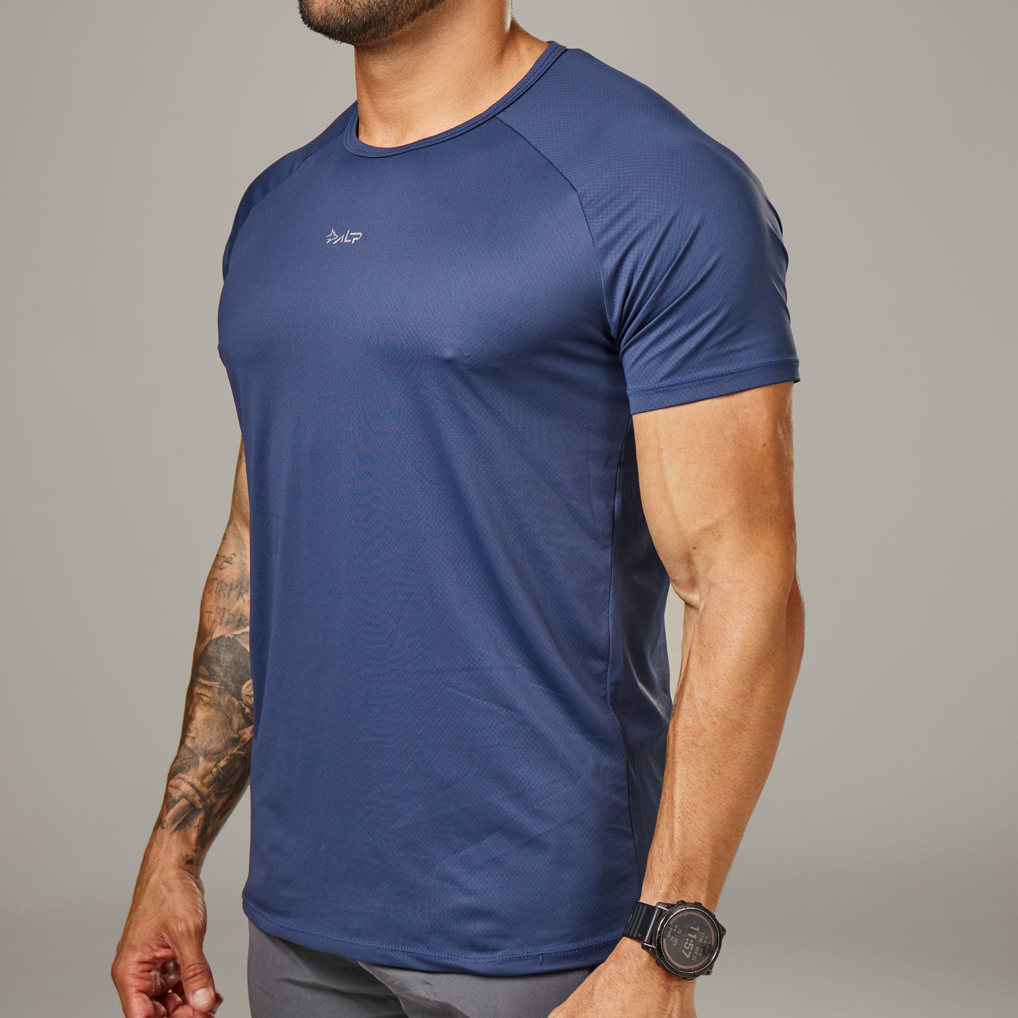 Camiseta Poliamida New Tenacity Marinho
