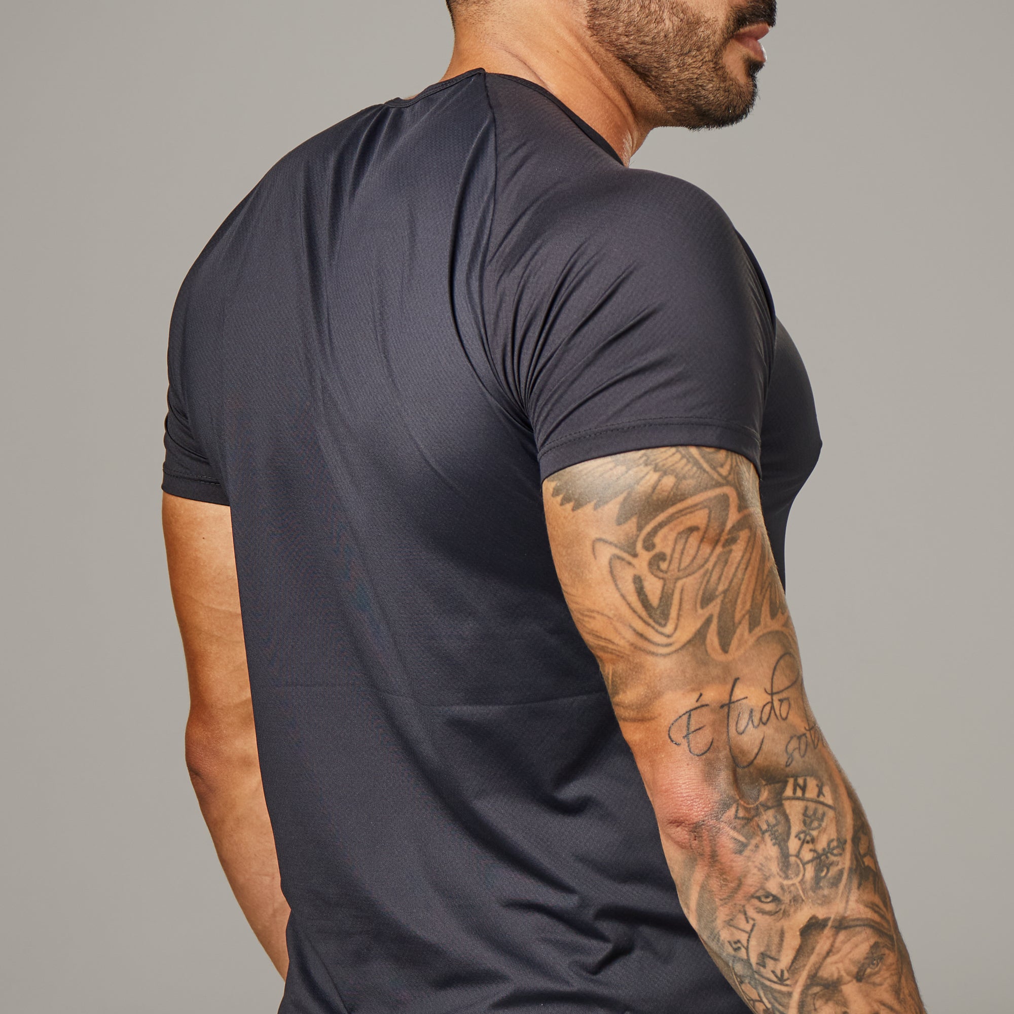 Camiseta Poliamida New Tenacity Preto