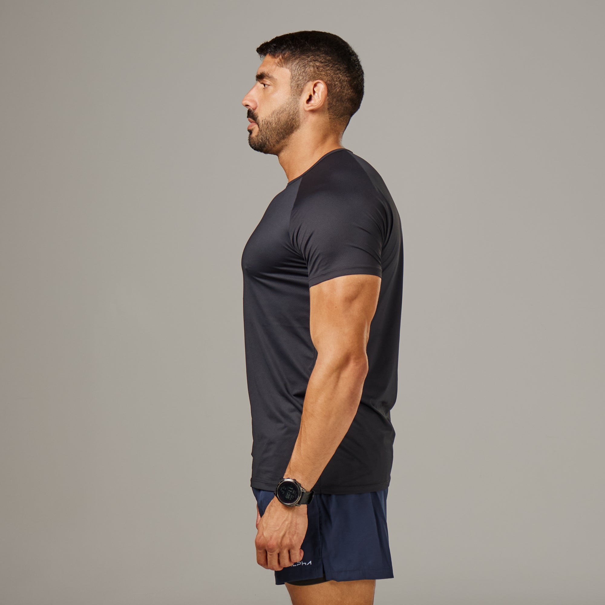 Camiseta Poliamida New Tenacity Preto